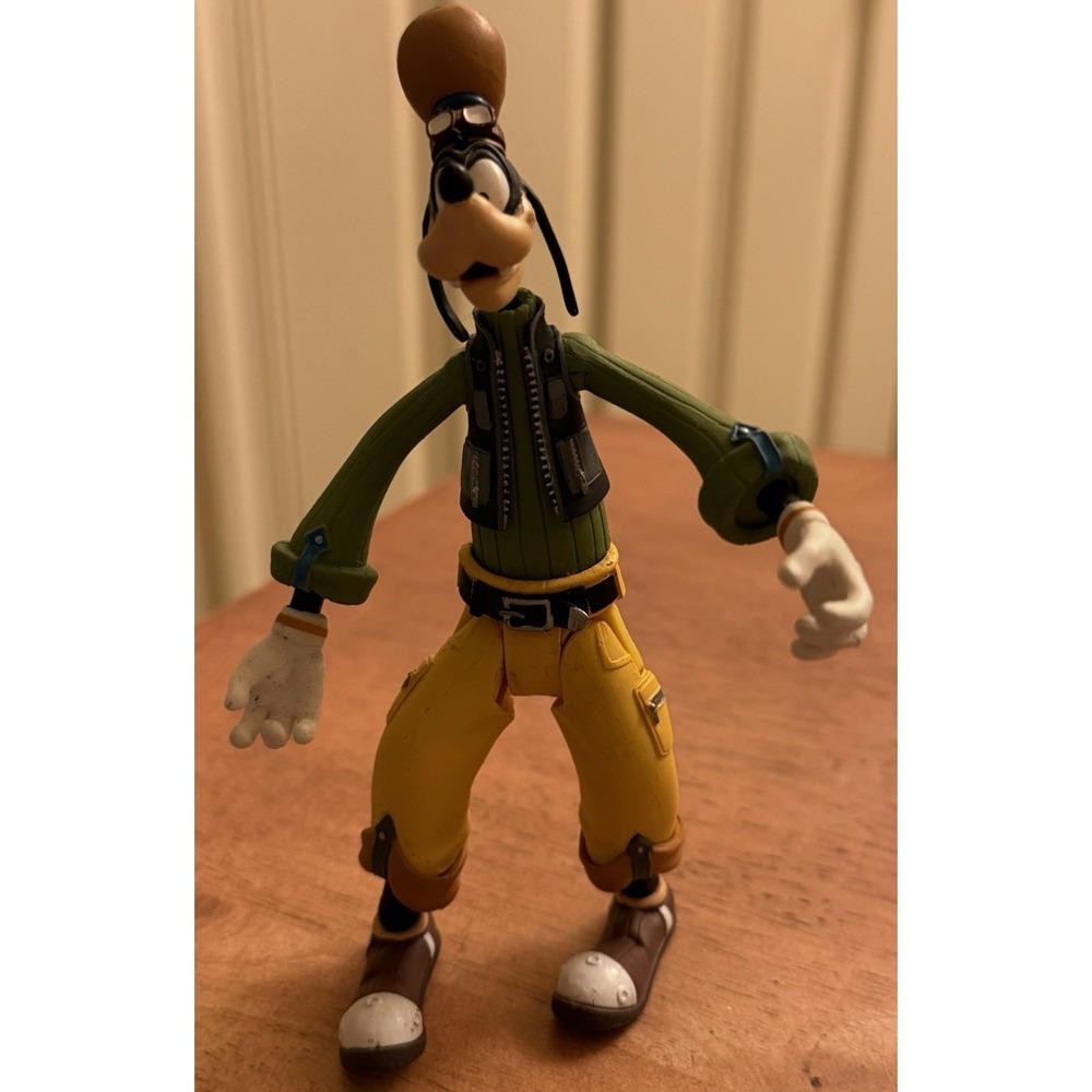 DISNEY Diamont Select Toys 6" Kingdom Hearts Articulated GOOFY Figure EUC